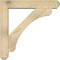 Ekena Millwork Legacy Craftsman Rough Sawn Bracket w/ Offset Brace, Douglas Fir, 6"W x 30"D x 30"H BKT0604X30X30LEC04RDF - alternate 2